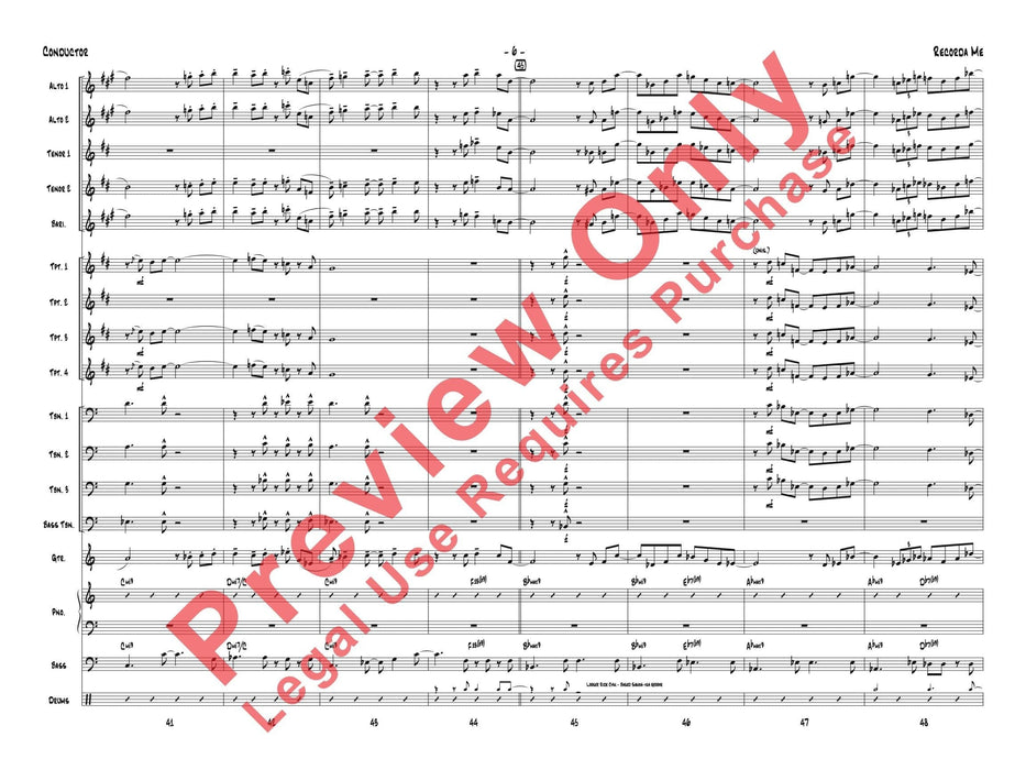 Recorda Me 總譜 | 小雅音樂 Hsiaoya Music