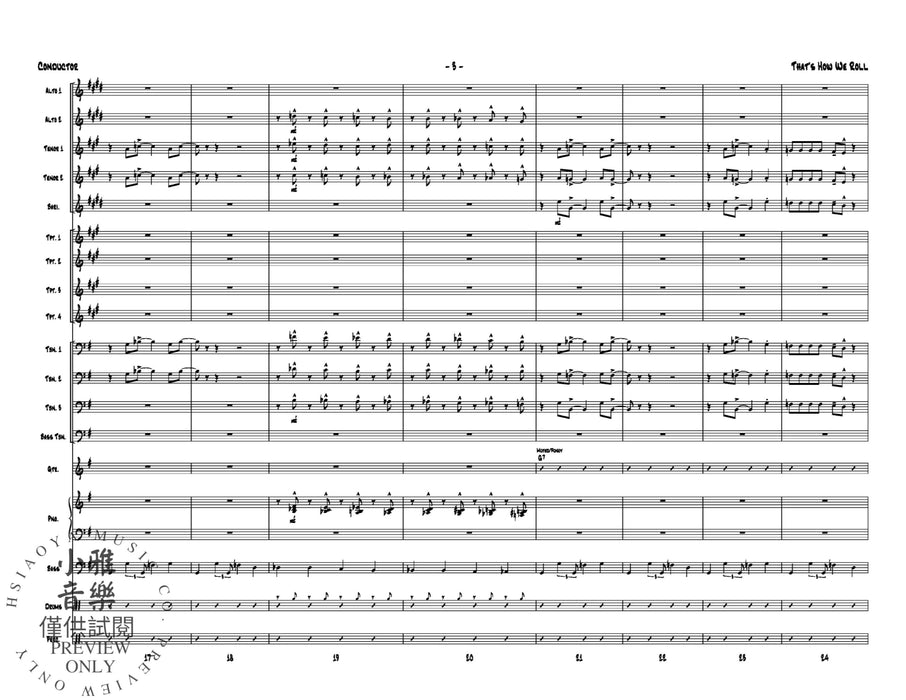 That's How We Roll | 小雅音樂 Hsiaoya Music