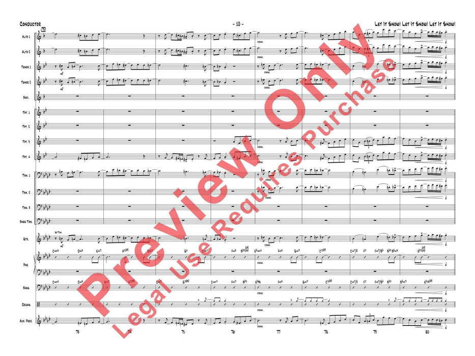 Let It Snow! Let It Snow! Let It Snow! 總譜 | 小雅音樂 Hsiaoya Music