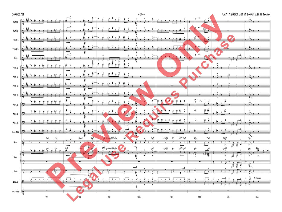 Let It Snow! Let It Snow! Let It Snow! 總譜 | 小雅音樂 Hsiaoya Music