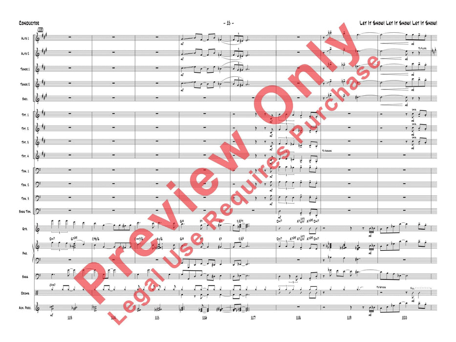 Let It Snow! Let It Snow! Let It Snow! 總譜 | 小雅音樂 Hsiaoya Music