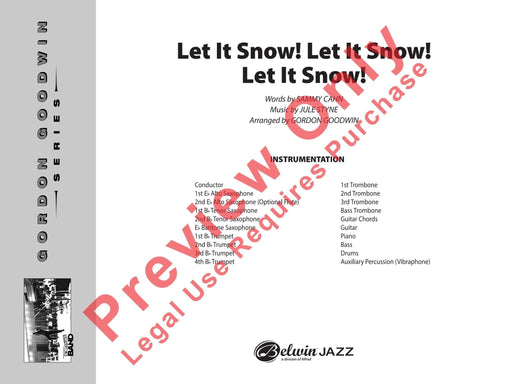 Let It Snow! Let It Snow! Let It Snow! 總譜 | 小雅音樂 Hsiaoya Music