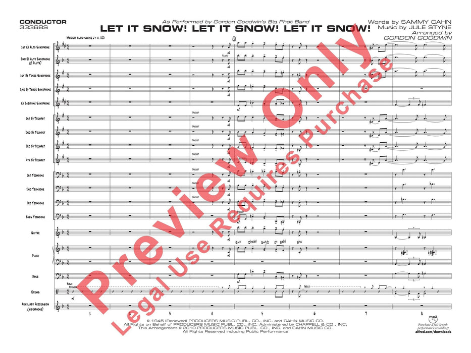 Let It Snow! Let It Snow! Let It Snow! 總譜 | 小雅音樂 Hsiaoya Music