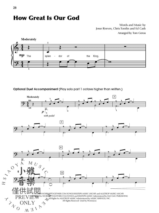 Popular Praise 10 Timeless Christian Worship Songs | 小雅音樂 Hsiaoya Music