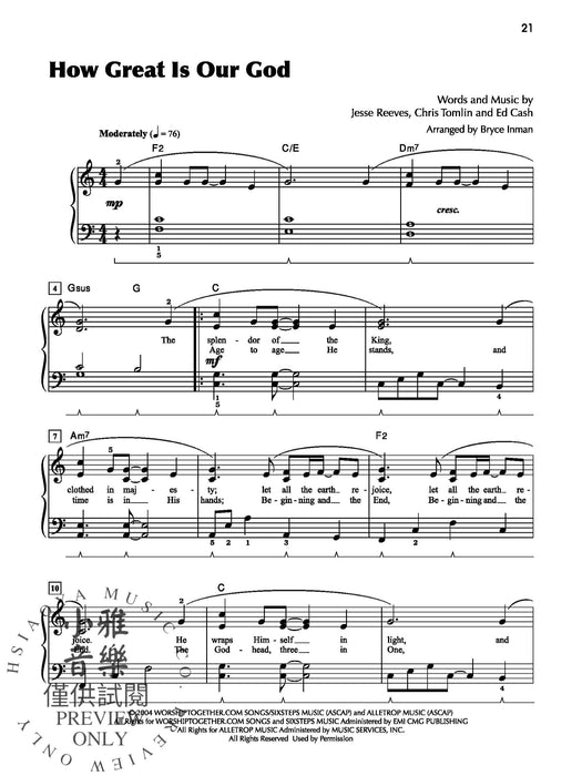 Popular Praise 10 Timeless Christian Worship Songs | 小雅音樂 Hsiaoya Music