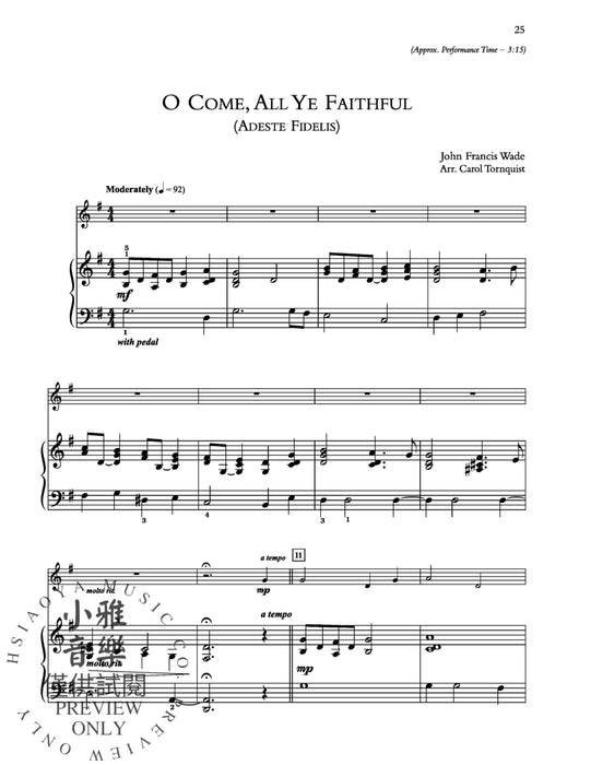 Pianist Plus: Christmas 10 Arrangements for Solo Instrument and Early Advanced Piano 獨奏樂器 鋼琴 | 小雅音樂 Hsiaoya Music