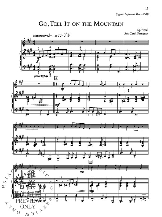 Pianist Plus: Christmas 10 Arrangements for Solo Instrument and Early Advanced Piano 獨奏樂器 鋼琴 | 小雅音樂 Hsiaoya Music
