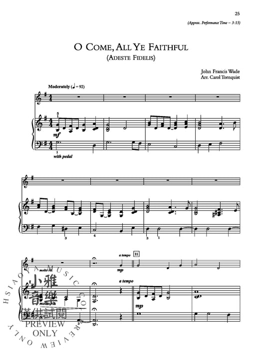 Pianist Plus: Christmas 10 Arrangements for Solo Instrument and Early Advanced Piano 獨奏樂器 鋼琴 | 小雅音樂 Hsiaoya Music