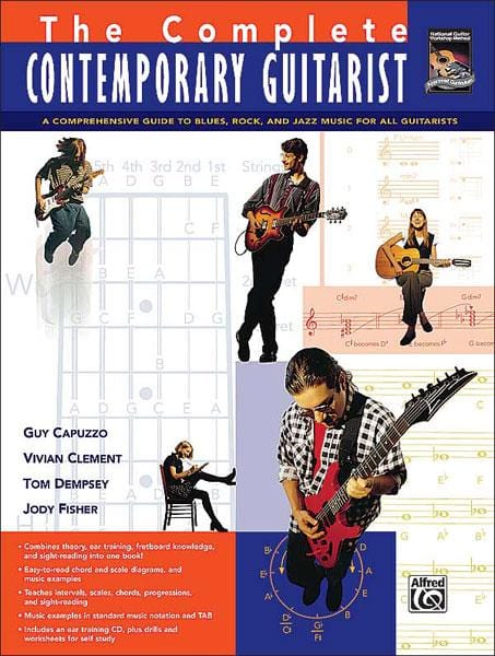 The Complete Contemporary Guitarist A Comprehensive Guide to Blues, Rock, and Jazz Music for All Guitarists 吉他 藍調 爵士音樂 吉他 | 小雅音樂 Hsiaoya Music