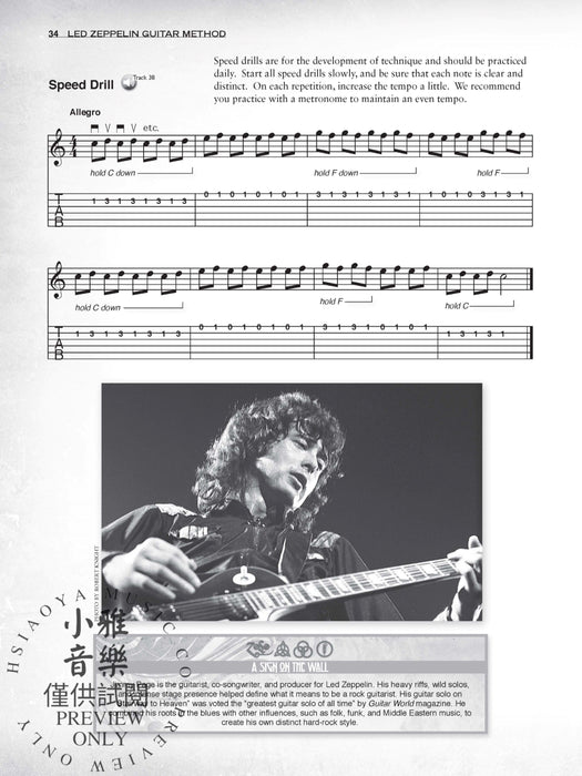 Led Zeppelin Guitar Method Learn How to Play Guitar with the Melodies and Riffs of Led Zeppelin 吉他 | 小雅音樂 Hsiaoya Music