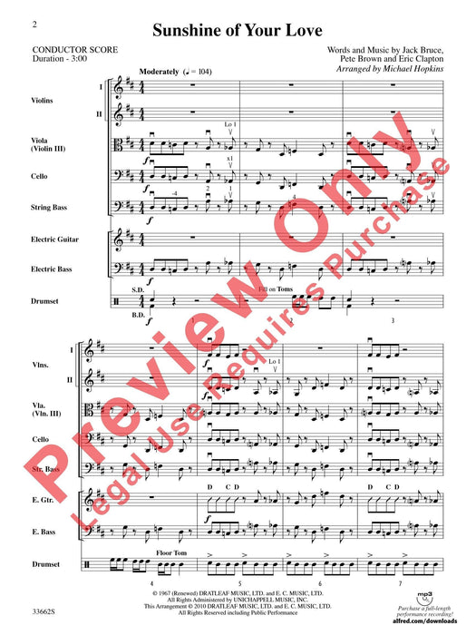 Sunshine of Your Love As performed by Cream | 小雅音樂 Hsiaoya Music