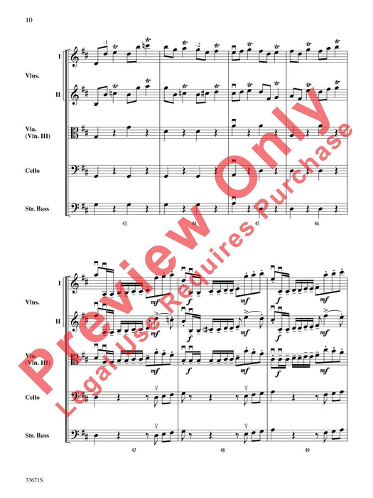 Allegro Vivo 韓德爾 快板 總譜 | 小雅音樂 Hsiaoya Music