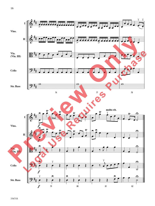 Allegro Vivo 韓德爾 快板 總譜 | 小雅音樂 Hsiaoya Music