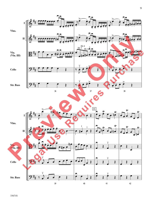 Allegro Vivo 韓德爾 快板 總譜 | 小雅音樂 Hsiaoya Music