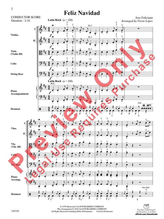 Feliz Navidad 總譜 | 小雅音樂 Hsiaoya Music