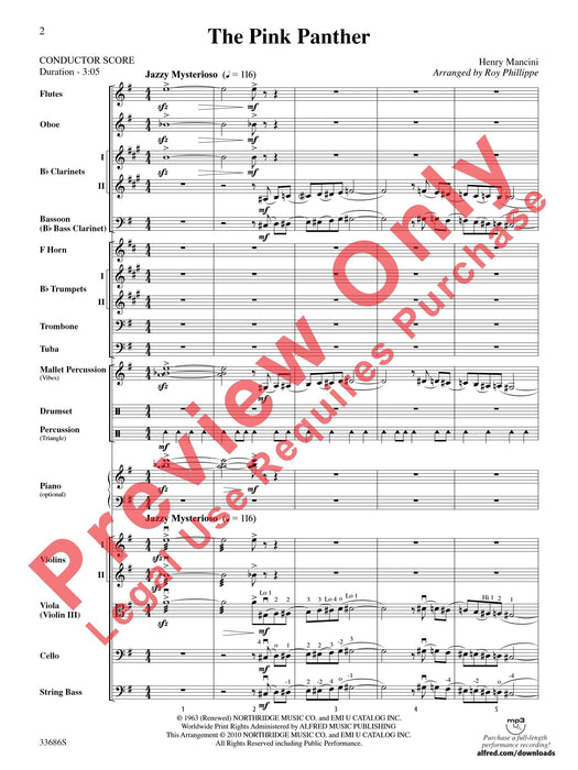 The Pink Panther For Solo Violin with Orchestra 獨奏 小提琴 管弦樂團 | 小雅音樂 Hsiaoya Music