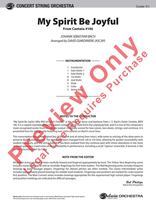 My Spirit Be Joyful (from Cantata No. 146) 巴赫約翰‧瑟巴斯提安 清唱劇 | 小雅音樂 Hsiaoya Music
