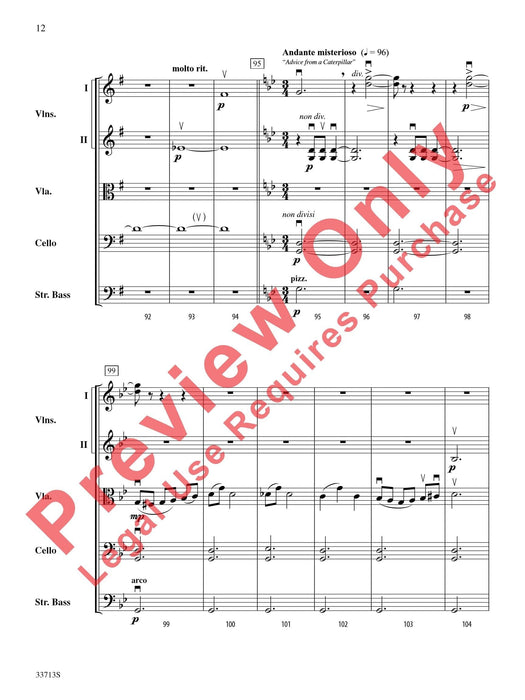 Wonderland Variations 詠唱調 總譜 | 小雅音樂 Hsiaoya Music