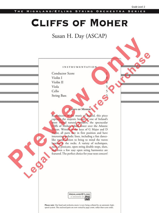 Cliffs of Moher 總譜 | 小雅音樂 Hsiaoya Music