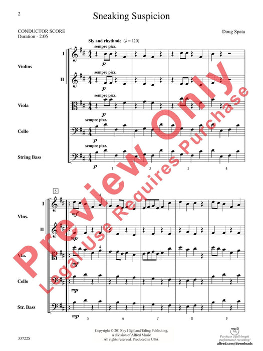 Sneaking Suspicion 總譜 | 小雅音樂 Hsiaoya Music