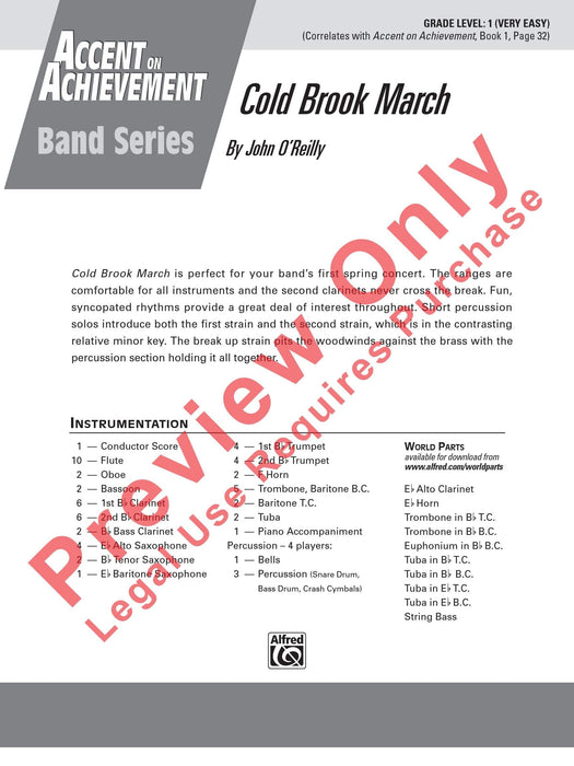 Cold Brook March 進行曲 | 小雅音樂 Hsiaoya Music