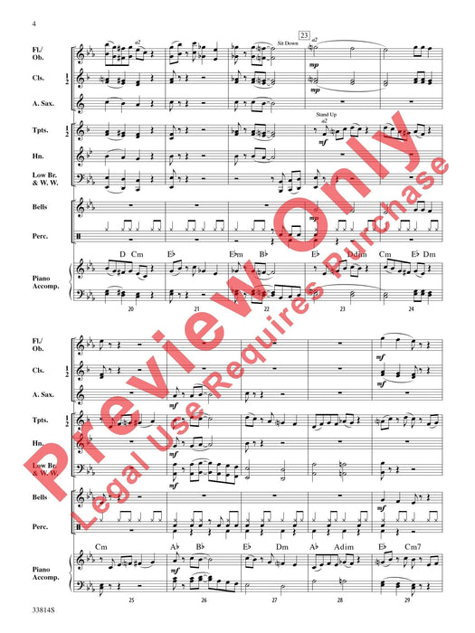 Stand Up and Swing 搖擺樂 總譜 | 小雅音樂 Hsiaoya Music