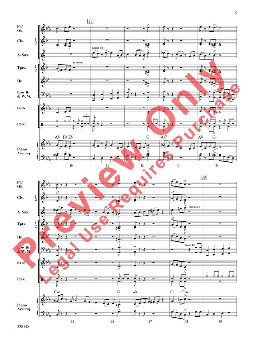 Stand Up and Swing 搖擺樂 總譜 | 小雅音樂 Hsiaoya Music