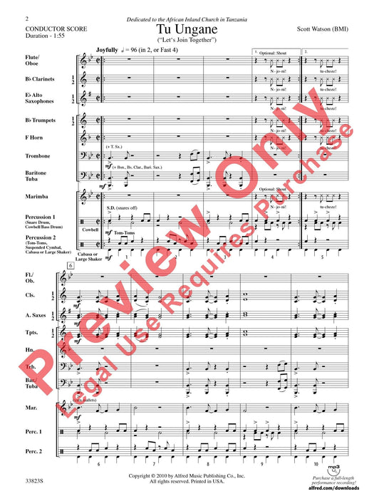 Tu Ungane Let's Join Together 總譜 | 小雅音樂 Hsiaoya Music