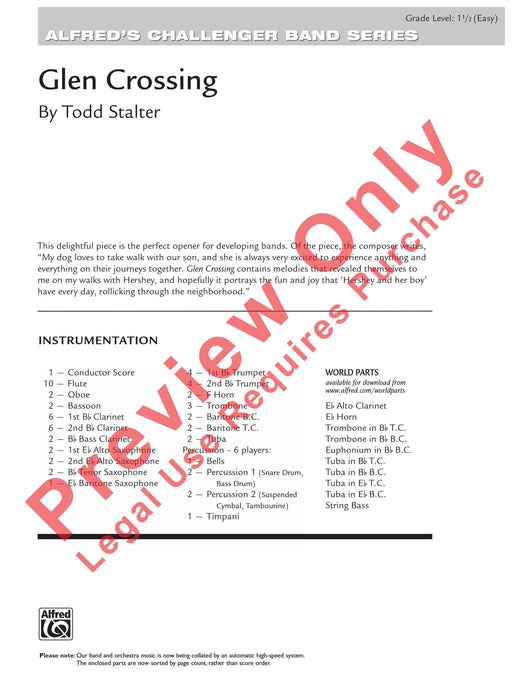 Glen Crossing 總譜 | 小雅音樂 Hsiaoya Music