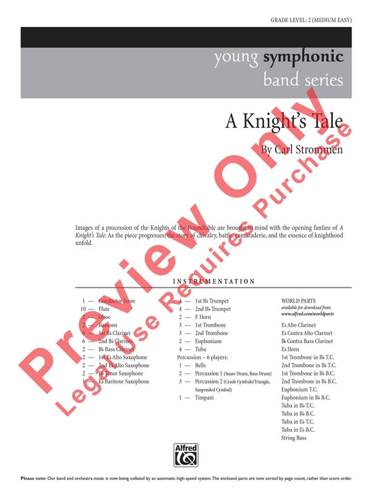 A Knight's Tale 總譜 | 小雅音樂 Hsiaoya Music