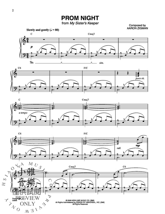 Prom Night (from My Sister's Keeper) | 小雅音樂 Hsiaoya Music