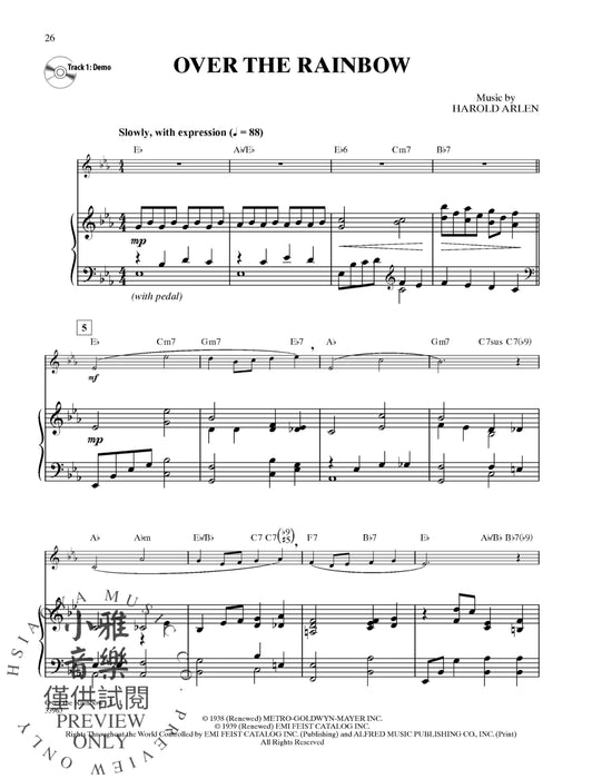 The Wizard of Oz Instrumental Solos 70th Anniversary Edition 獨奏 | 小雅音樂 Hsiaoya Music