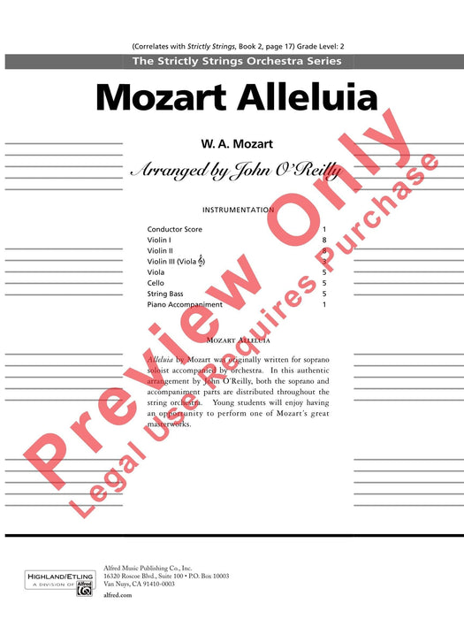 Mozart Classics Featuring: Minuet and Rondo / Alleluia / Serenade and Dance 莫札特 小步舞曲 迴旋曲 小夜曲 舞曲 總譜 | 小雅音樂 Hsiaoya Music