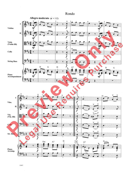 Mozart Classics Featuring: Minuet and Rondo / Alleluia / Serenade and Dance 莫札特 小步舞曲 迴旋曲 小夜曲 舞曲 總譜 | 小雅音樂 Hsiaoya Music