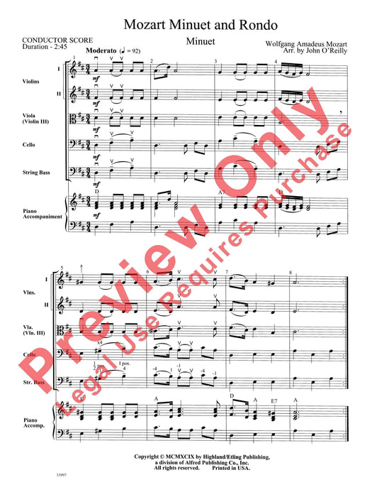 Mozart Classics Featuring: Minuet and Rondo / Alleluia / Serenade and Dance 莫札特 小步舞曲 迴旋曲 小夜曲 舞曲 | 小雅音樂 Hsiaoya Music