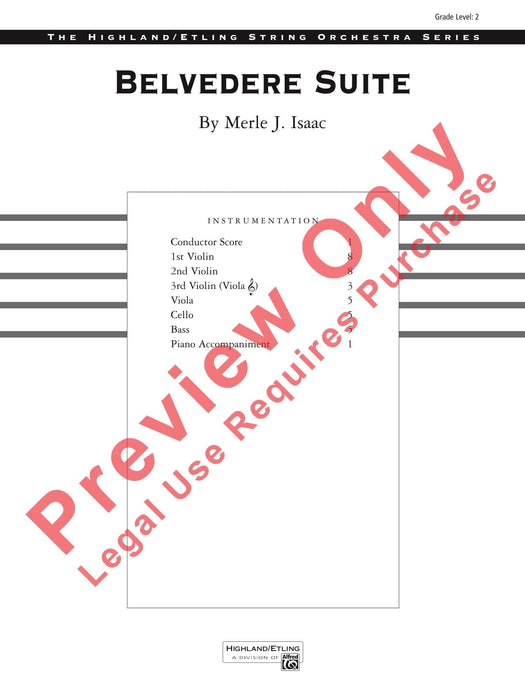 Classics from Merle Isaac Featuring: The Apollo Suite / Quinto-Quinto Suite / Belvedere Suite 組曲 總譜 | 小雅音樂 Hsiaoya Music