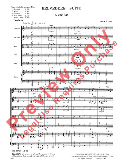 Classics from Merle Isaac Featuring: The Apollo Suite / Quinto-Quinto Suite / Belvedere Suite 組曲 總譜 | 小雅音樂 Hsiaoya Music