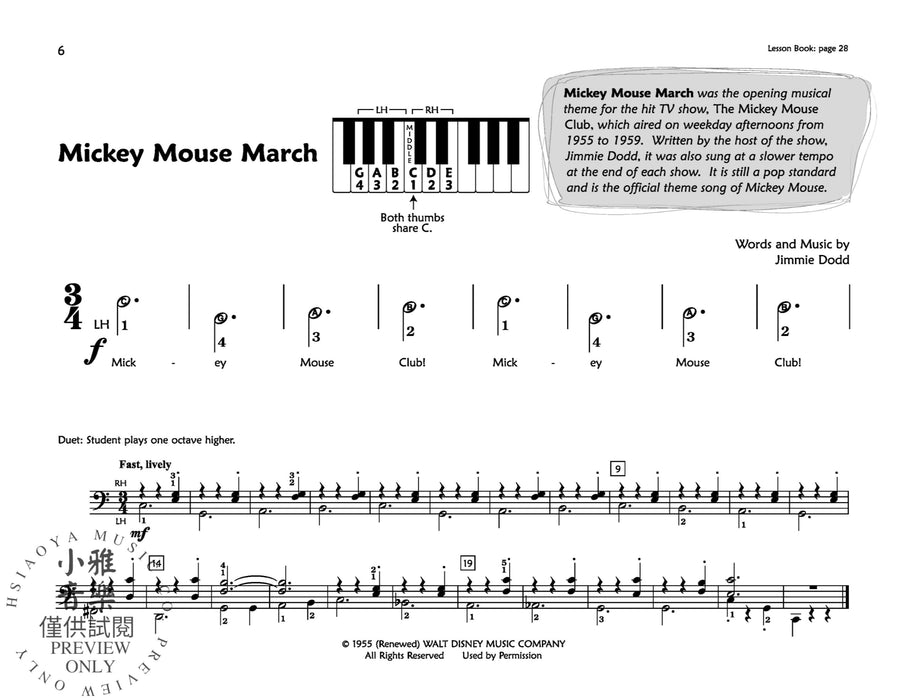 Premier Piano Course, Pop and Movie Hits 1A 鋼琴 | 小雅音樂 Hsiaoya Music