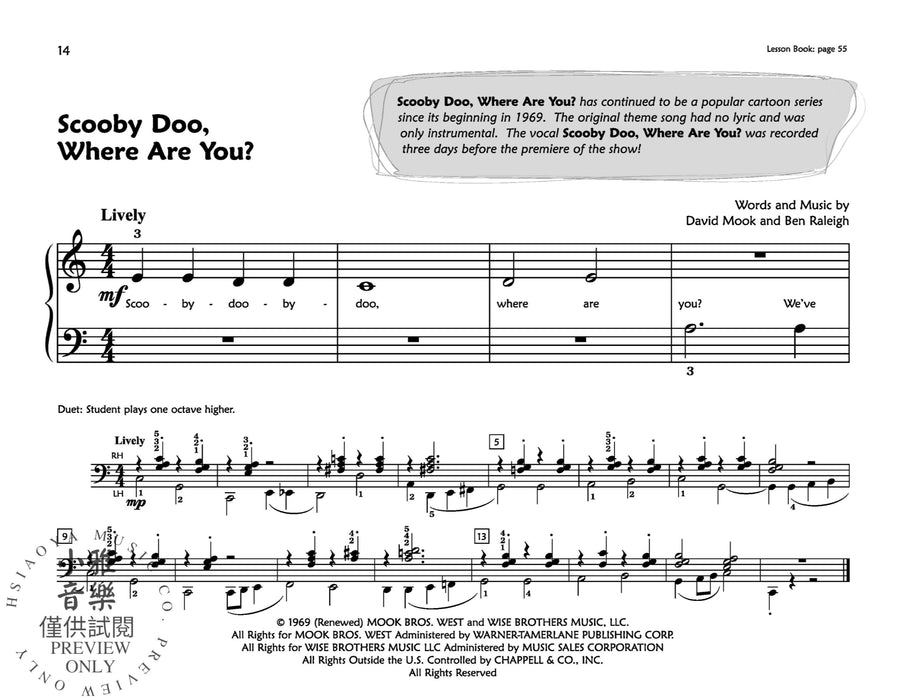 Premier Piano Course, Pop and Movie Hits 1A 鋼琴 | 小雅音樂 Hsiaoya Music