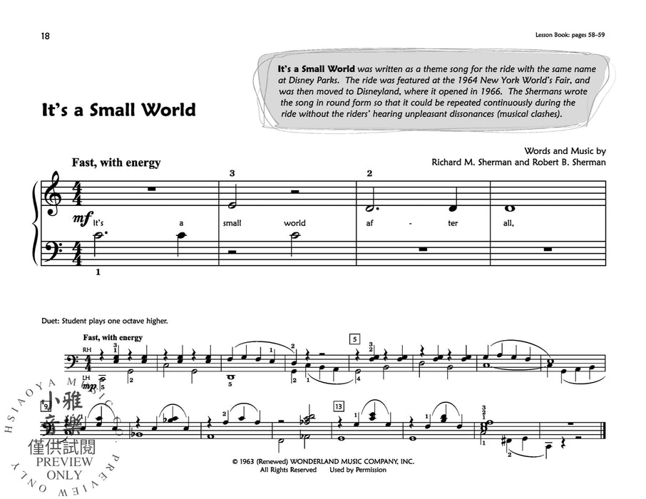 Premier Piano Course, Pop and Movie Hits 1A 鋼琴 | 小雅音樂 Hsiaoya Music