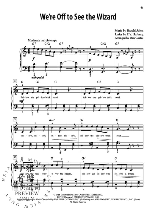 The Wizard of Oz: 70th Anniversary Deluxe Songbook | 小雅音樂 Hsiaoya Music