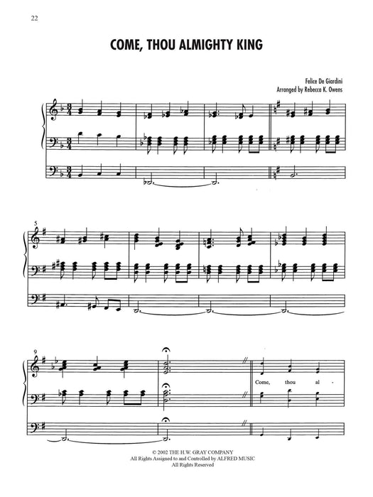 Sunday Morning Organist, Volume 4: Introductions to Hymns and Carols 管風琴 耶誕頌歌 | 小雅音樂 Hsiaoya Music