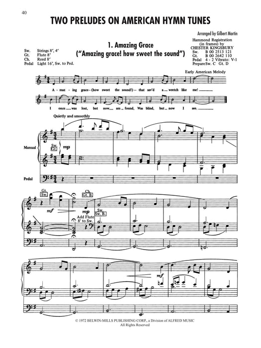 Sunday Morning Organist, Volume 5: Best of the Saint Cecilia Series 管風琴 | 小雅音樂 Hsiaoya Music
