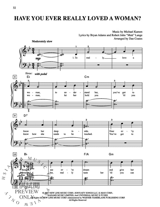 Canadian Pop & Rock Sheet Music Playlist | 小雅音樂 Hsiaoya Music