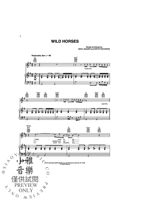 Wild Horses | 小雅音樂 Hsiaoya Music