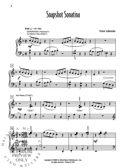 Snapshot Sonatina 小奏鳴曲 | 小雅音樂 Hsiaoya Music