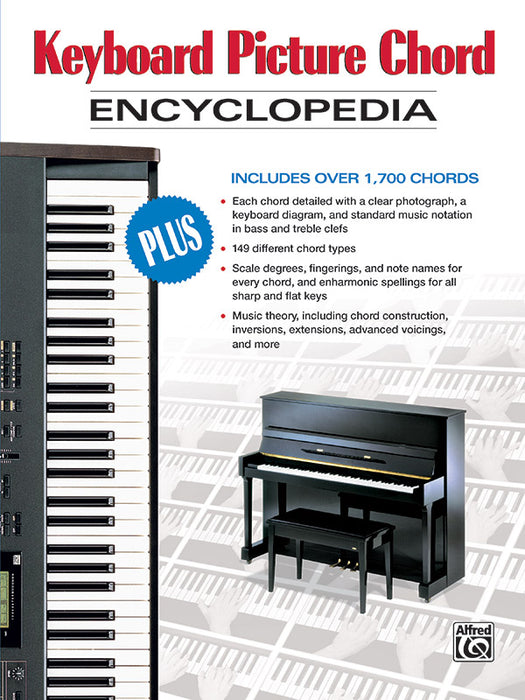 Keyboard Picture Chord Encyclopedia Includes over 1,700 Chords 鍵盤樂器和弦 | 小雅音樂 Hsiaoya Music