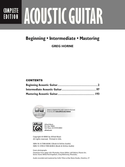 Complete Acoustic Guitar Method Complete Edition 吉他 | 小雅音樂 Hsiaoya Music