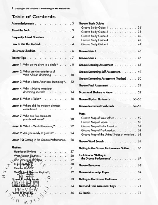 Getting in the Groove Drumming in the Classroom | 小雅音樂 Hsiaoya Music