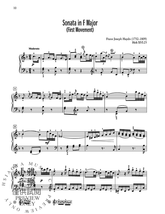 Audition Repertoire for the Advancing Pianist, Book 3 Two Stylistically Balanced and Technically Diverse Programs | 小雅音樂 Hsiaoya Music